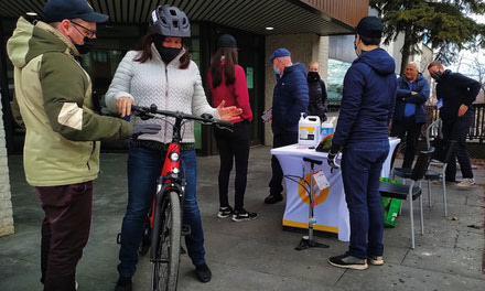 Local businesses start using electric bikes as part of the Vélovolt campaign 