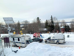 A man residing on Terrasse-Eardley Street was arrested by Gatineau Police for possession of child pornography on January 30. Photo: Courtesy