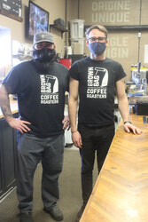 Photo caption : Aylmer-based company Brown Bag Coffee Roasters (BBCR) was named the best coffee roaster in the Ottawa-Gatineau region for 2020, during the third annual Th3rdwave Awards - presented virtually on February 11. Photo : J-D Potié