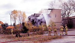 Photo caption: Investigating the fire took place at 802 chemin d’Aylmer on October 24, Gatineau Police (SPVG) is seeking the population’s help in finding information regarding how the incident happened. Photo : Courtesy of Mike Duggan