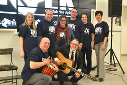 Luce Dufault, Chris MacLean, Frank Vignola & Vinny Raniolo, Trio BBQ and many other performers will be on stage at the Festival Folk des Galeries Aylmer, June 5, 6 and 7. The organizing committee launched the event April 10 at the Galerie Aylmer, where the event is taking place. Photo: Lily Ryan