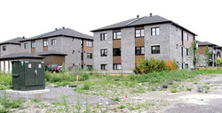 The wrap-up of the Terrasses des Vignobles Condos project is now in sight. 
Photo: Bulletin Archives