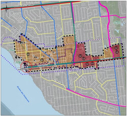 Illustration caption: 
Centred on rue Principale and chemin d’Aylmer, Old Aylmer’s PPU sectorial study would divide the area into five spaces - Parc des Cèdres, rue Principale, residential living spaces, large commercial areas, and chemin d’Aylmer - to address specific issues. With parts of the PPU’s planned delimitations located outside of Gatineau’s urban perimeter, it was noted that its elaboration process would help define its exact limits. Photo: Courtesy of the city of Gatineau
