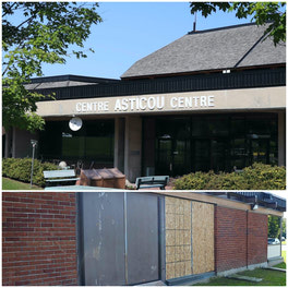 Actes de vandalisme au Centre Asticou : l’École secondaire Mont-Bleu suspend ses cours