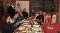 The first dinner conference, French-speaking, of humanists from the greater Gatineau region was held on November 29 at Aylmer’s Antonyme restaurant.   Photo: Olivier Pilon