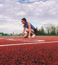 Photo caption: From July 2 to 6, Excellence sportive Outaouais held its fourth annual awards Gala, celebrating 47 amateur athletes from the region, including eight Aylmerites for their performances of the last season. Pictured, 17-year-old sprinter Emma Martins was named 2020’s female discovery athlete of the year. Photo: Connie Brigham.