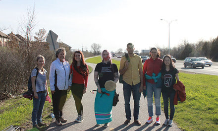 Aylmer Residents Walk to Commemorate National Day of Awareness for Missing and Murdered Indigenous Women and Girls