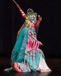 Peking Opera artist William Lau explores Binary Gender at Ta Da! Festival 
Photo: Courtesy