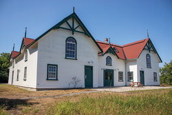 Concern of the neglect of Moore Farm put to rest as a new tenant signs with NCC to run event venue. (LR) 