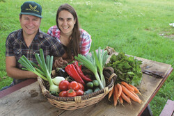 Photo caption : On November 24, a vegetable farmer from the region received a $1,500 bursary and an award for demonstrating excellent durable development practices with his business - as part of the Financière agricole du Québec’s 15th annual Tournez-vous vers l’excellence! contest. Photo : Courtesy of James Thompson