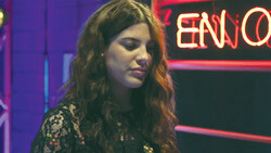 Briana Victoria at her blind audition on February 9, during the first episode 
of the seventh season of La Voix, broadcast on TVA. Photo: La Voix-TVA