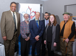 Executive Director Linton Garner, Board Member David Gillespie, President Arthur Ayers, Communications Aldo Jauregui, Outreach/Event Coordinator Hayley Campbell, Board Member Chris Judd Photo: Journal du Pontiac