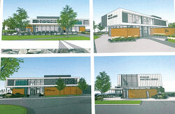 The public can see plans for the Parc des Cèdres redesign on April 18 at 6 pm at the Centre communautaire 
Ernest-Lattion. Illustration: Courtesy