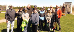 Participants and parents who attended courses in Nonrestricted Firearms Safety and Quebec Hunters Safety.	Photo: DB 