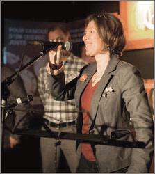 Charmain Levy, Quebec Solidaire’s candidate in Pontiac-Aylmer.