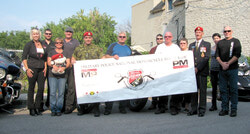 The MP National Motorcycle Relay stopped at the Aylmer Legion for breakfast, August 18.
Photo: LRC