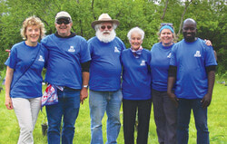 Organizers and volunteers of the annual plant sale. 	Photo: Amanda Russell