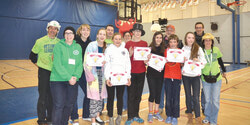 Hadley Junior High team to carry Québec banner at world finals . Photo: LRC