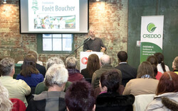 Adrian Corbo, Boucher Forest Foundation President, noted that 2017 is a festive year for the Foundation as it celebrates its 10th anniversary. 	Photo: Submitted