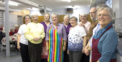 Members of the St. Andrew's congregation as well as the Women's Association served a hearty meal to guests for a good cause on Saturday, March 21.
Photo: HMH