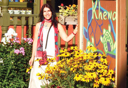 Nathalie Coutou of Khewa Native Art Boutique in Wakefield.	Photo: Courtesy