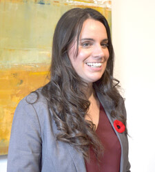 Audrey Bureau launching her campaign for the municipal elections in 2017.
Photo: Laurent Robillard-Cardinal