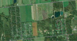 The red dots identify fire hydrants.
Credit: Gatineau ouverte